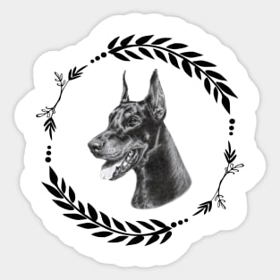 Doberman Sticker